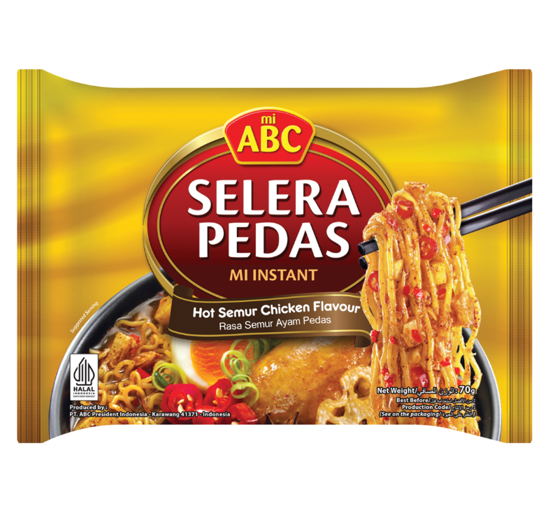 ABC Instant Noodle Soup Hot Semur Chicken 70g