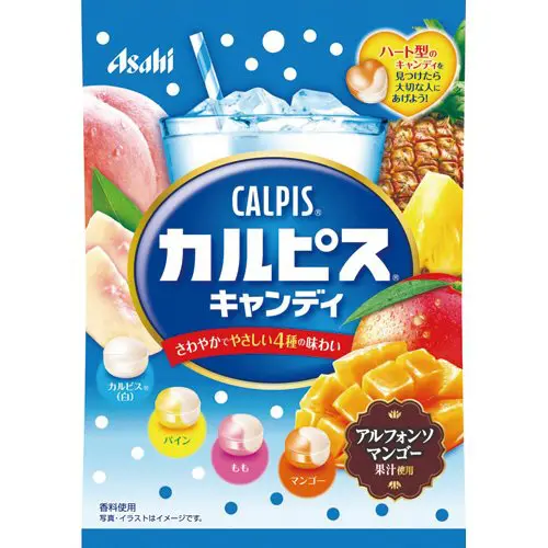 ASAHI Mitsuya Calpis Candy 70g