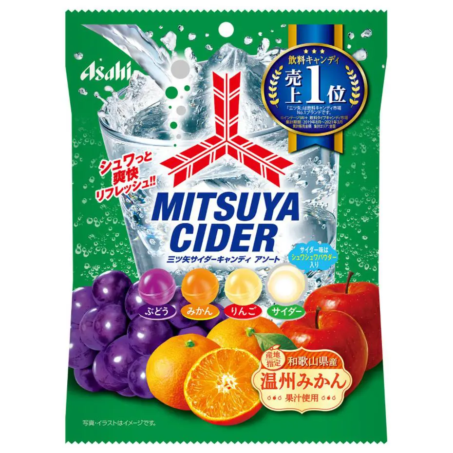 ASAHI Mitsuya Cider Candy 70g