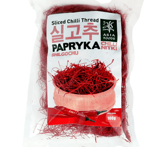 ASIA FOODS Sliced Chilli Thread (Silgochu) 100g