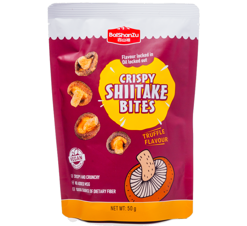 BAI SHAN ZU Crispy Shiitake Bites Truffle 50g