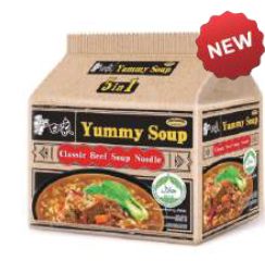 BAI XIANG Instant Noodle Classic Beef Soup Flavor 485g
