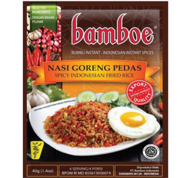 BAMBOE Bumbu Nasi Goreng Pedas 40g