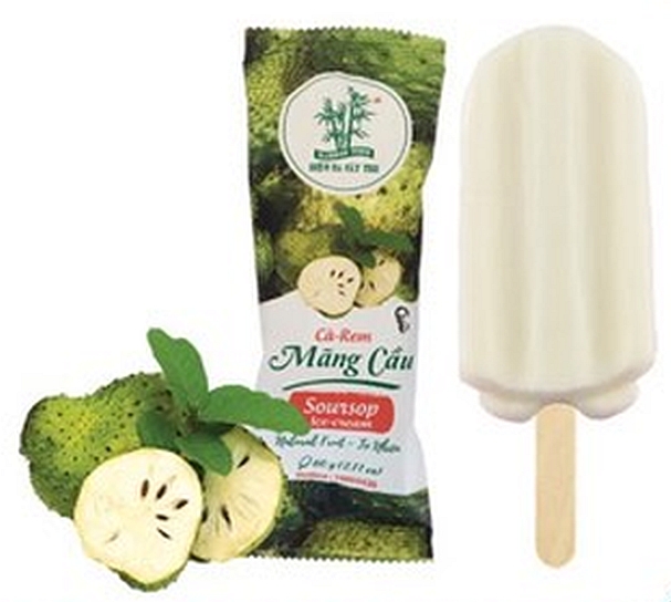 BAMBOO TREE Ice Bar (Lody) Soursop 60g