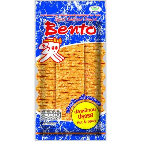 BENTO Squid Snack Hot & Spicy 20g