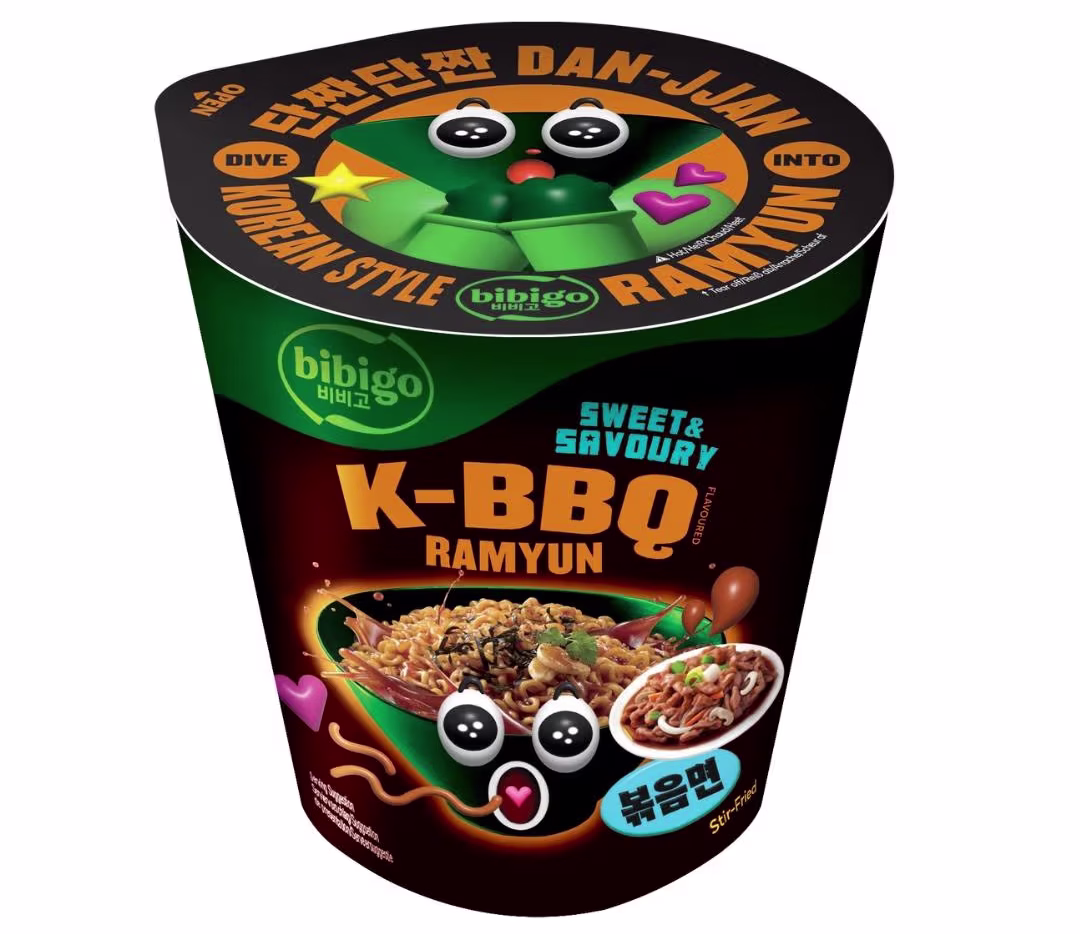 BIBIGO K-BBQ Flavoured Ramyun Sweet & Savoury 98g