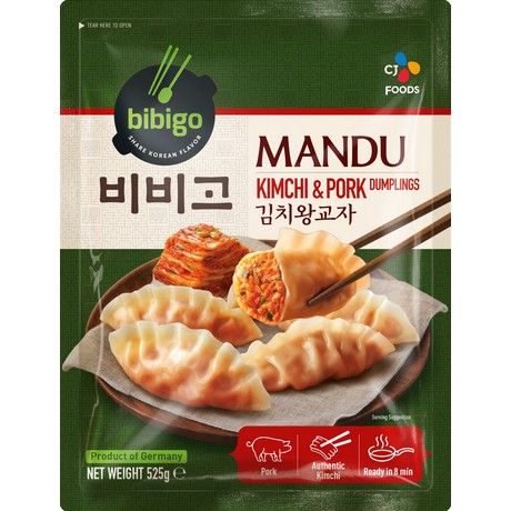 BIBIGO Mandu Kimchi & Pork 525g