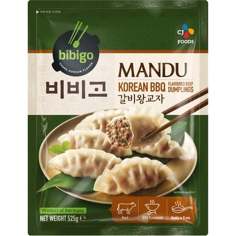 BIBIGO Mandu Korean BBQ 525g