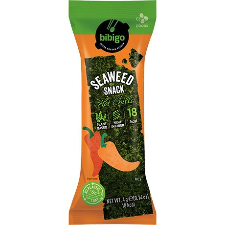BIBIGO Seaweed Snack Hot Chili 4g