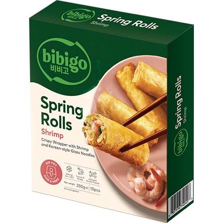 BIBIGO Spring Roll Shrimps 10szt 250g