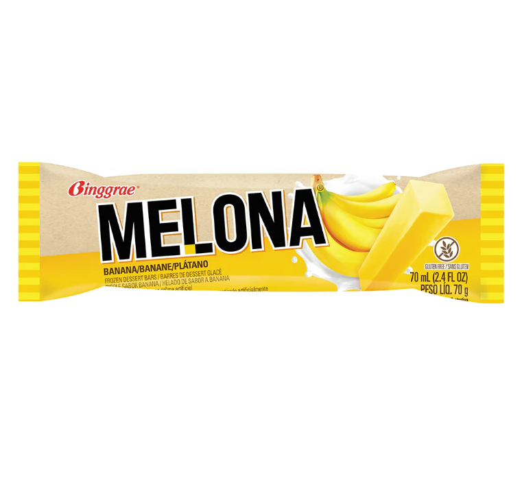 BINGGRAE Melona Ice Bar (Lody) Banana (1szt) 70ml