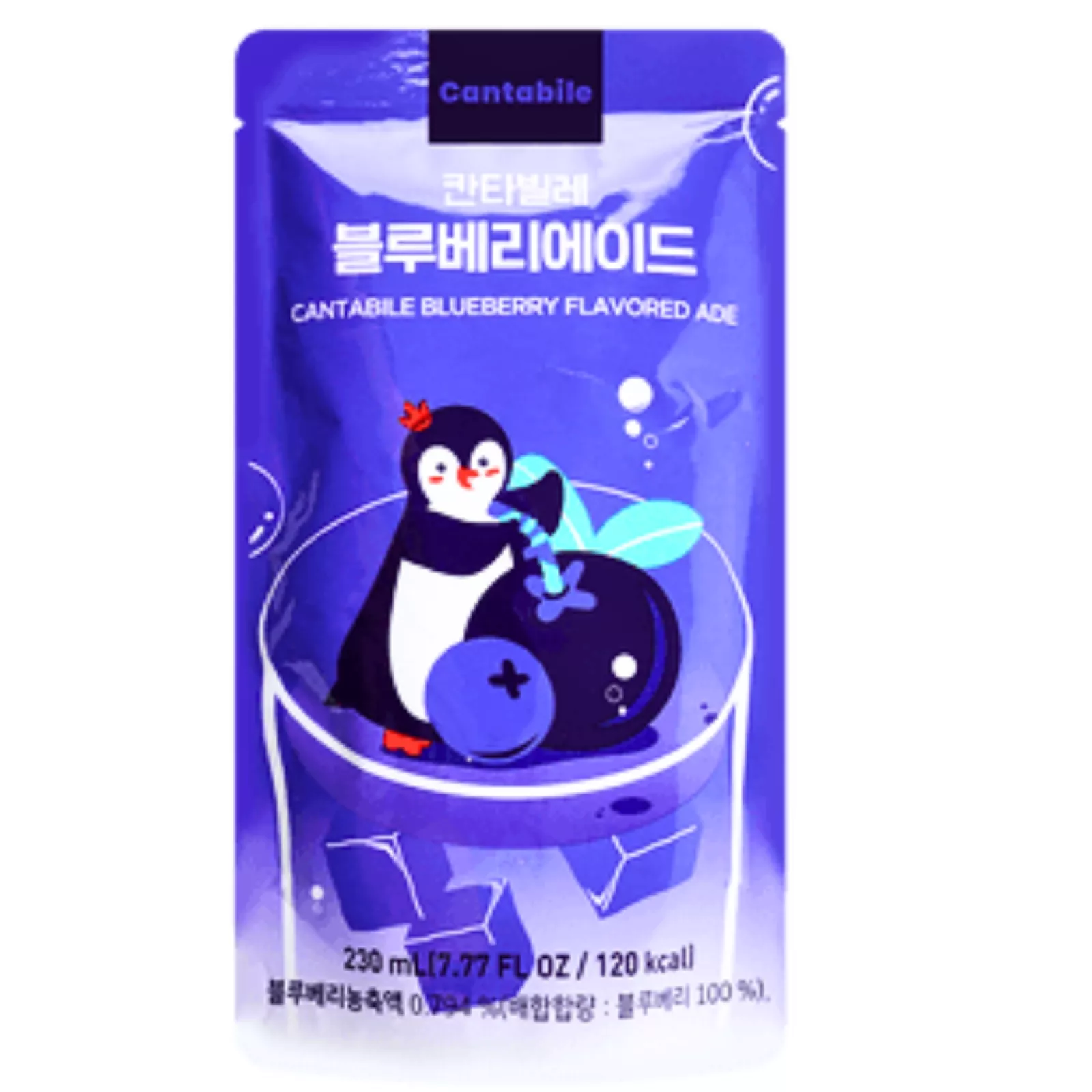 CANTABILE Blueberry (Korean Pouch Drink) 230ml