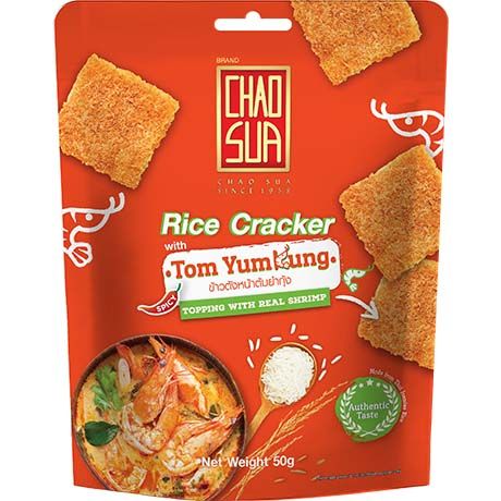 CHAOSUA Rice Crackers Tom Yum Kung 50g