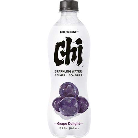 CHI FOREST Sparkling Water Grape 480ml