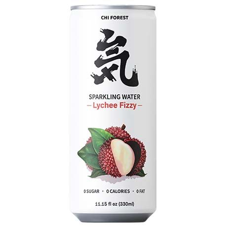 CHI FOREST Sparkling Water Lychee Fizzy Can 330ml