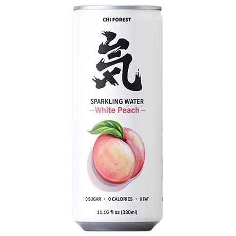 CHI FOREST Sparkling Water White Peach Can 330ml