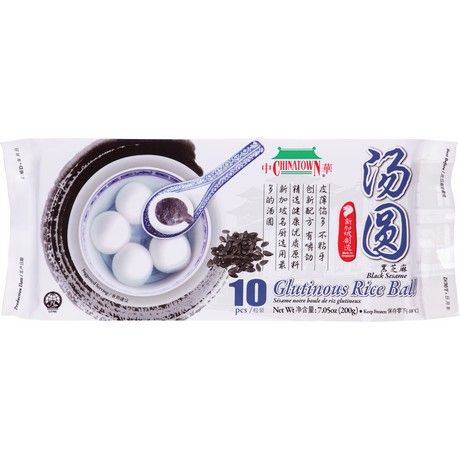 CHINATOWN Glutinous Rice Ball Sesame (Tangyuan) 200g