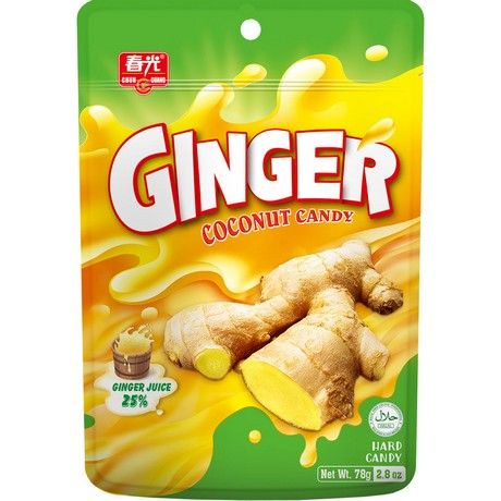 CHUN GUANG Ginger Coconut Candy 78g