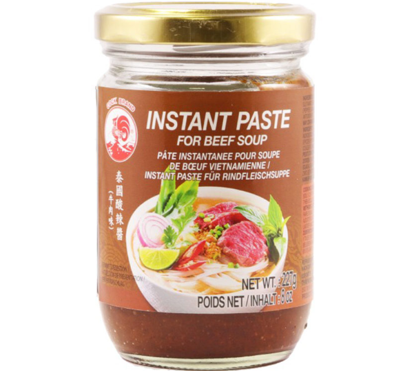 COCK Instant Paste Beef Soup Phó 227g