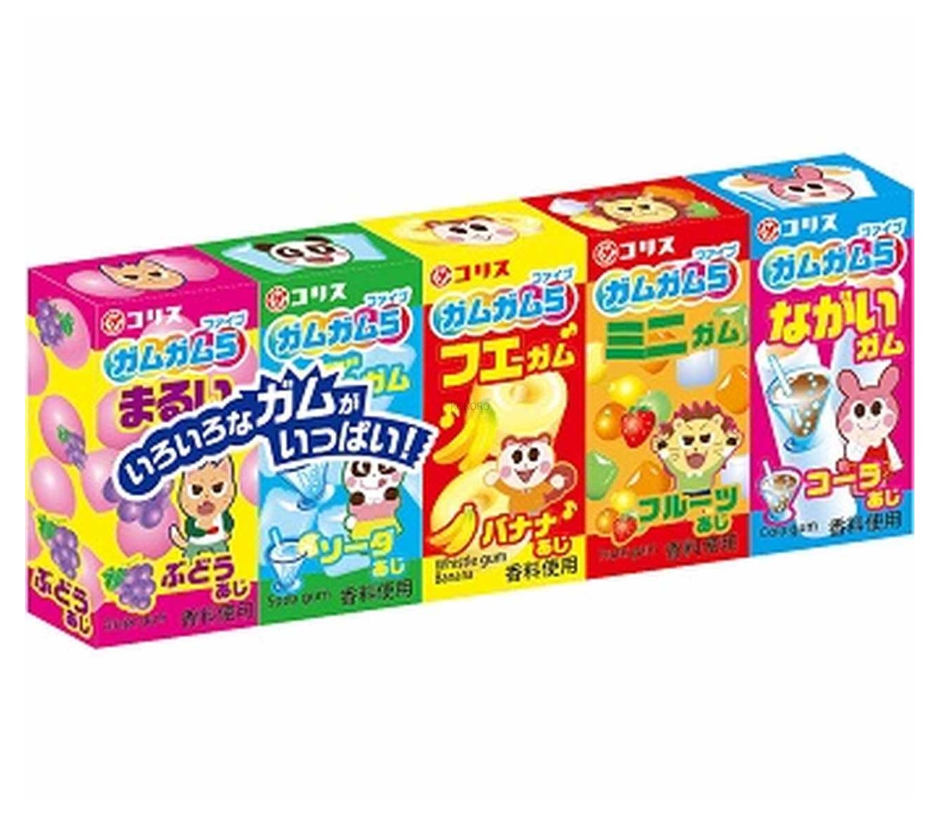 CORIS Assorted Chewing Gum 37g