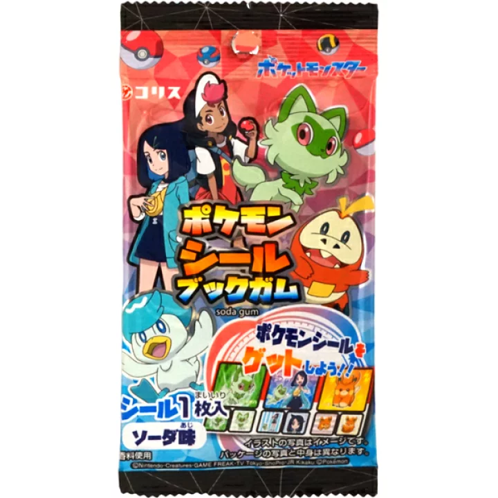 CORIS Pokémon Gum & Sticker Book 2 Collection 10g