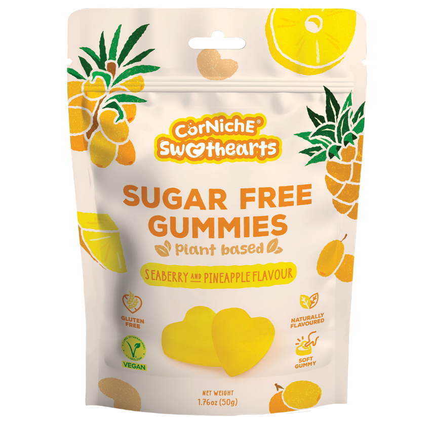 CORNICHE Sweethearts Gummies Seaberry Pineapple 50g