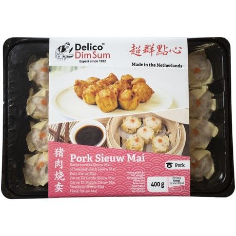 DELICO Dim Sum Sieuw Maai Pork (20szt) 400g