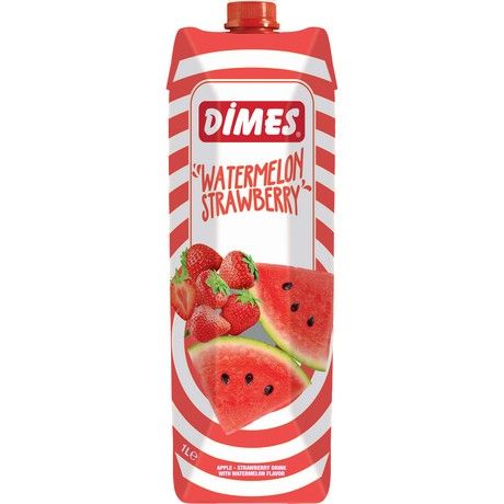 DIMES Watermelon & Strawberry Drink 1000ml