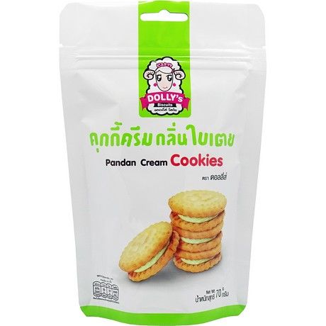 DOLLY'S Cookie Pandan Cream 70g