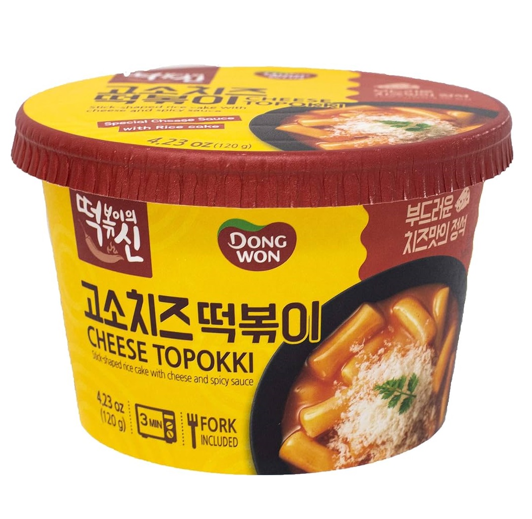 DONGWON Teokbokki Cup Cheese Flavor 120g