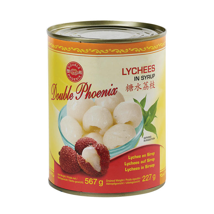 DOUBLE PHOENIX Lychee In Syrup 567g