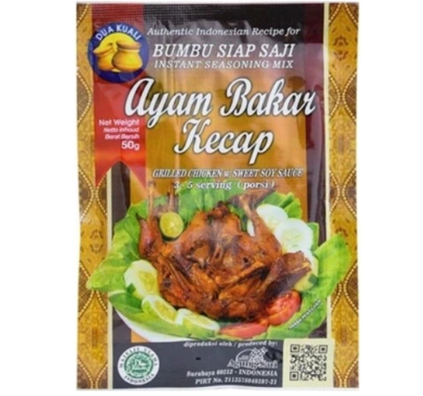DUA-KUALI Bumbu Ayam Bakar Kecap 50g