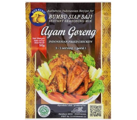 DUA-KUALI Bumbu Ayam Goreng 50g