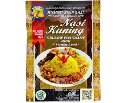 DUA-KUALI Bumbu Nasi Kuning 67g