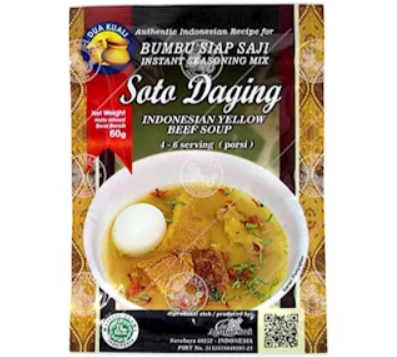 DUA-KUALI Bumbu Soto Daging 60g