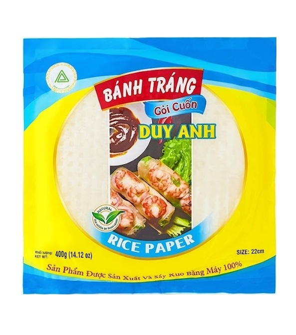 DUY ANH Rice Paper Spring roll Round 22cm 400g