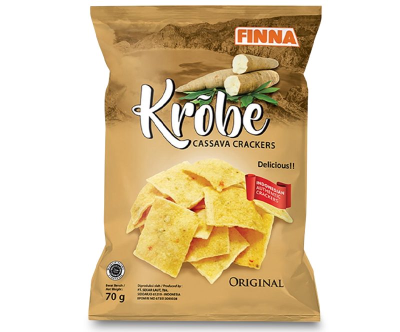 FINNA KROBE Cassava Crackers 70g