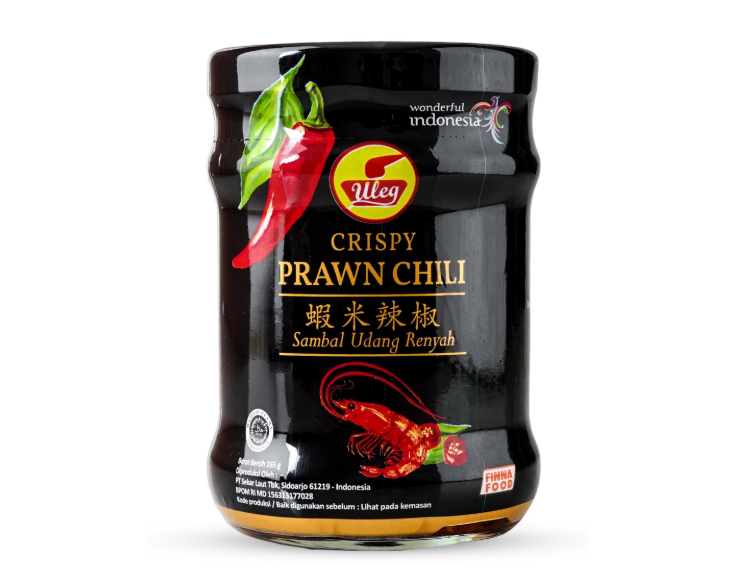 FINNA ULEG Crispy Prawn Chili 165g