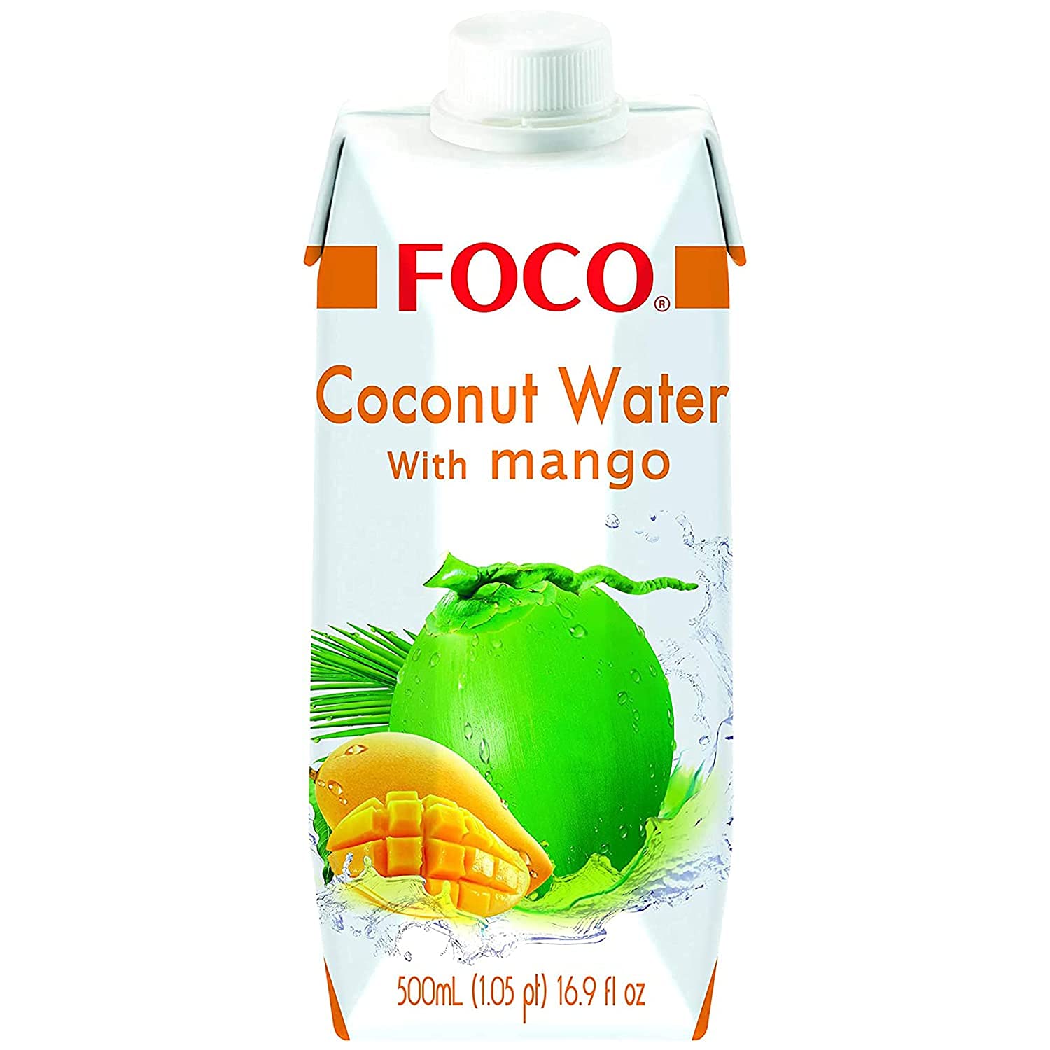 FOCO Coconut Water With Mango 500ml
