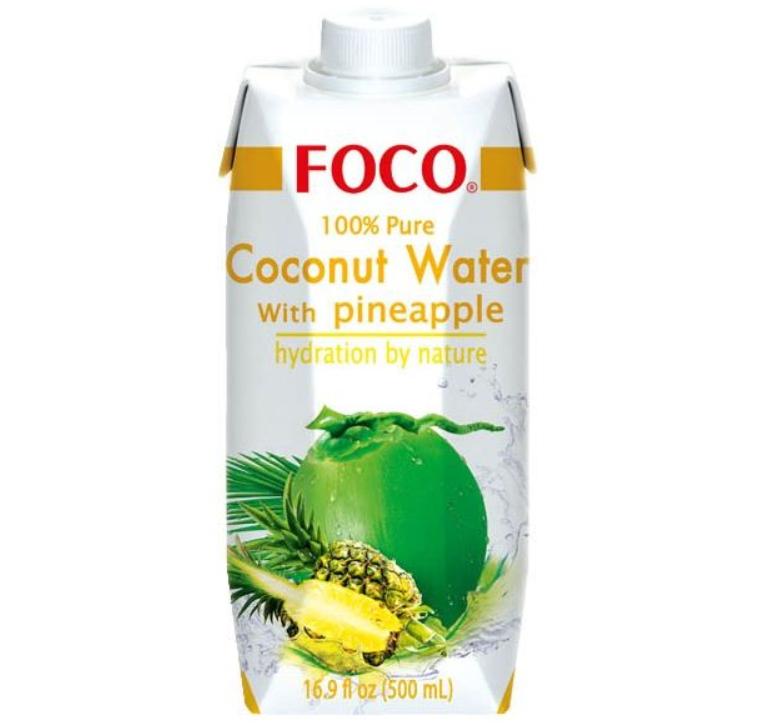 FOCO Coconut Water With Pineapple 500ml