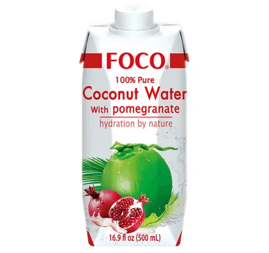 FOCO Coconut Water With Pomegranate 500ml