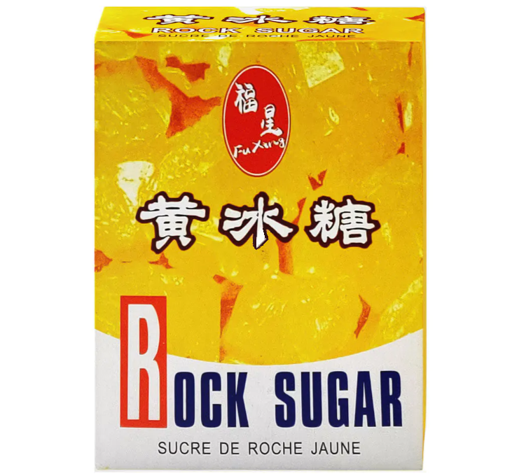 FUXING Rock Sugar (Yellow Lump) 400g
