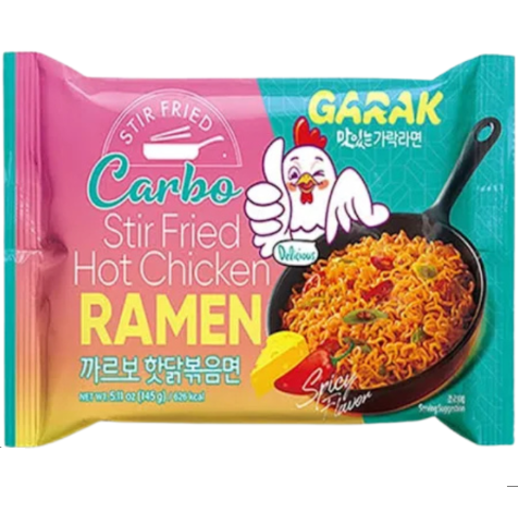 GARAK Stir Fry Ramen Carbo Hot Chicken 145g