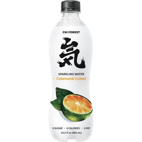 GENKI FOREST Sparkling Water Lime 480ml