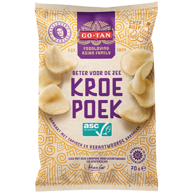 GO-TAN Prawn Crackers 70g