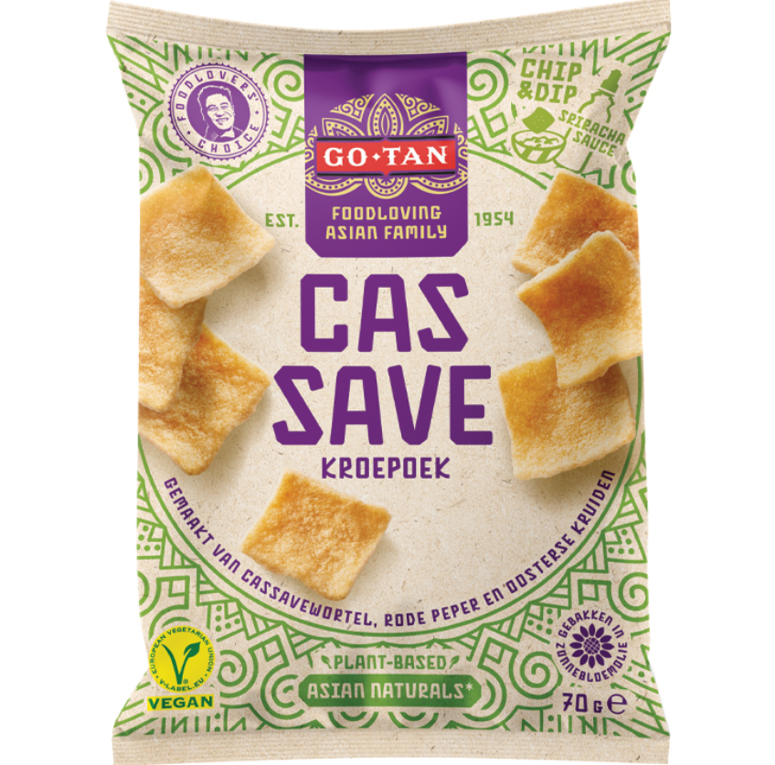 GO-TAN Thai Cassave Chips 70g