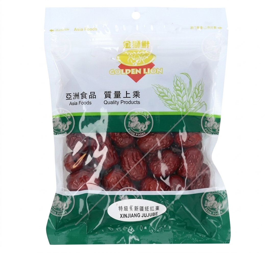 GOLDEN LION Xinjiang Jujube (Red Date) 200g
