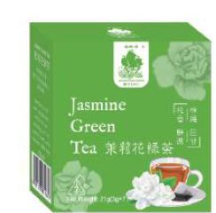 GOLDEN SAIL Jasmine Green Tea Box 21g
