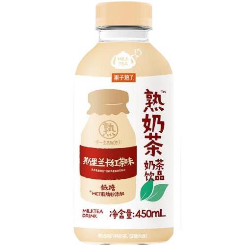 GUOZISHULE Black Milk Tea 450ml
