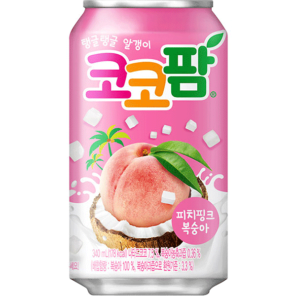 HAITAI Coco Palm Peach Pink 340ml